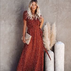 Vici wrap dress